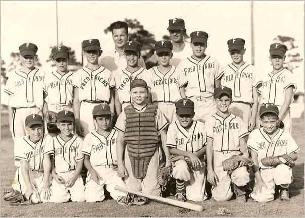 Frederich's 1960 Little League Team
